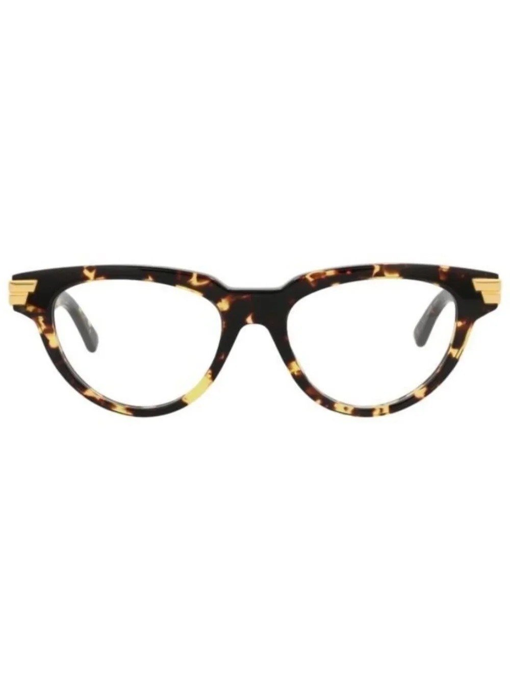 New Bottega Veneta Womens Cat Eye Havana Havana Transparent Fashion Designer Eye